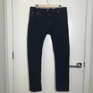 Topman Skinny Dark wash jeans
